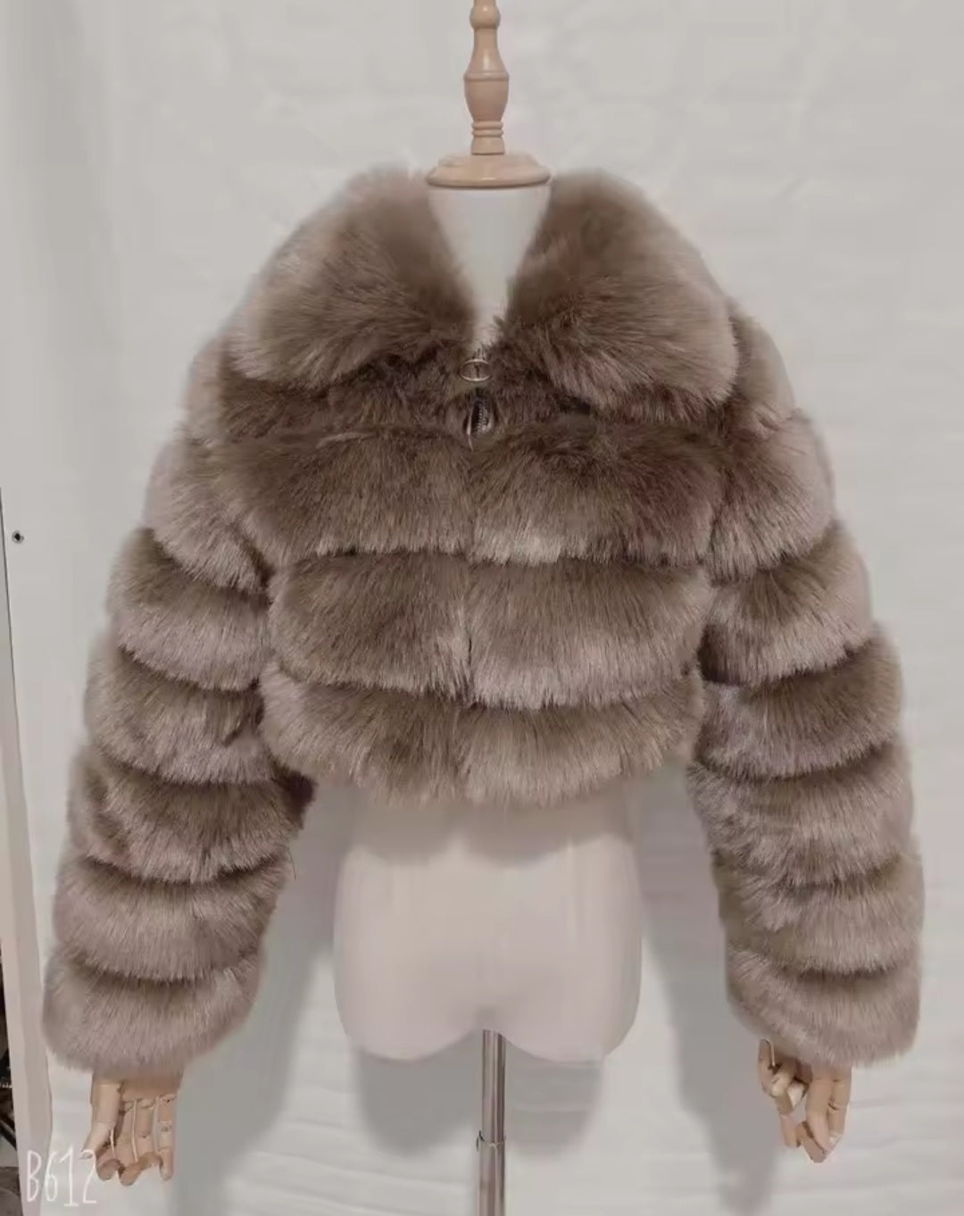 Fox fur coat